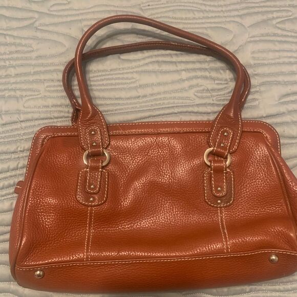 Tignanello Burnt Orange Leather - Picture 7 of 9